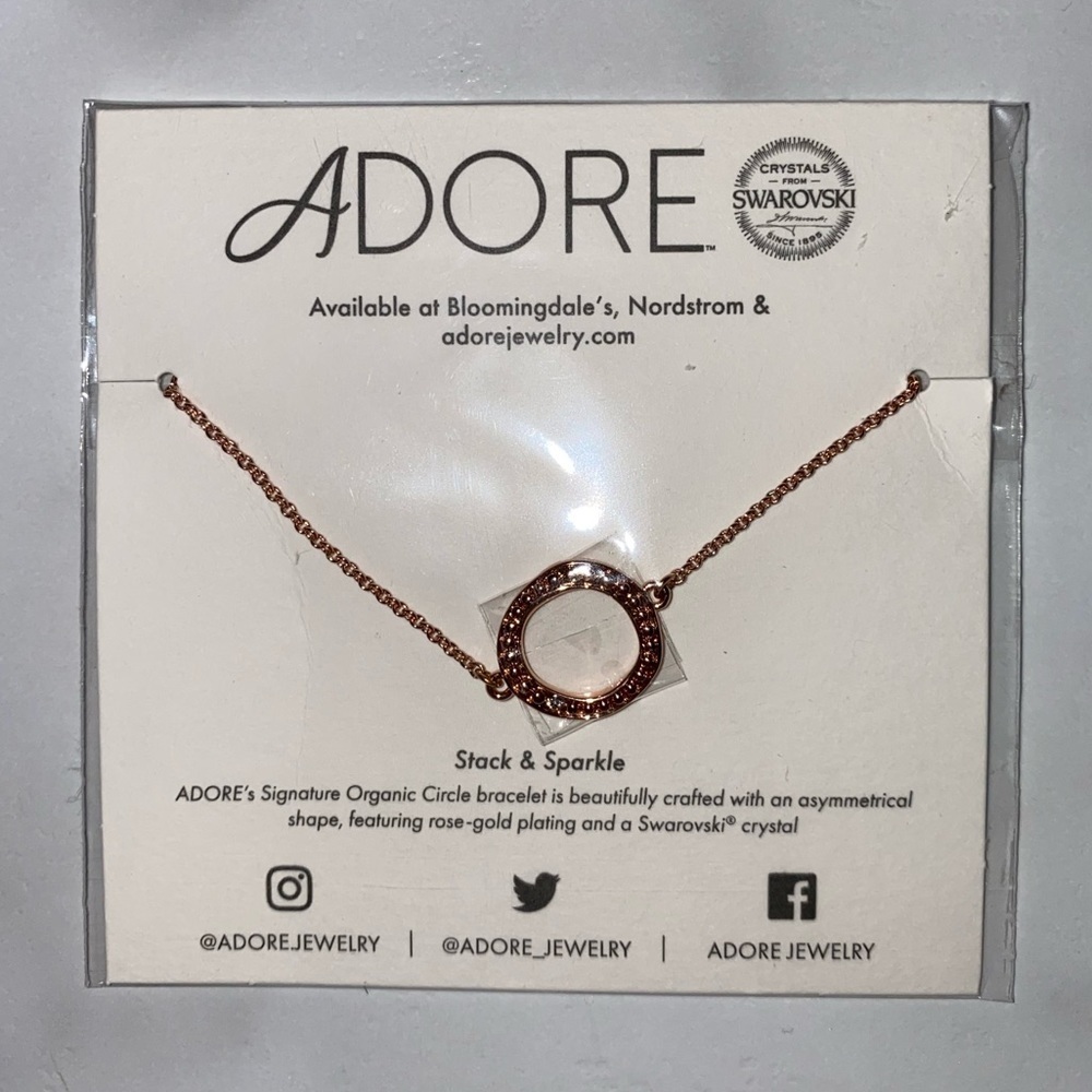New Adore Organic Circle Bracelet